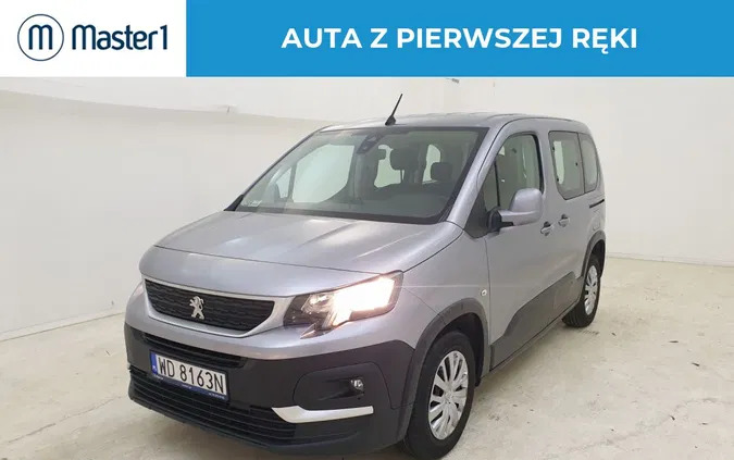 mazowieckie Peugeot Rifter cena 79850 przebieg: 57344, rok produkcji 2020 z Łęczyca